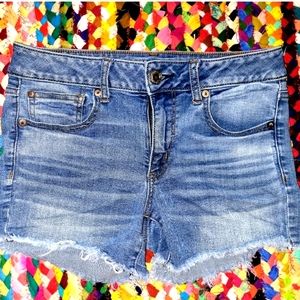 American Eagle MIDI Super Stretch  Shorts sz 8